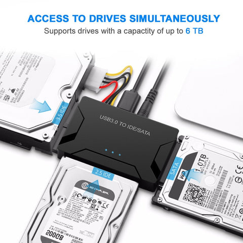 Image of SATA to USB IDE Adapter USB 3.0