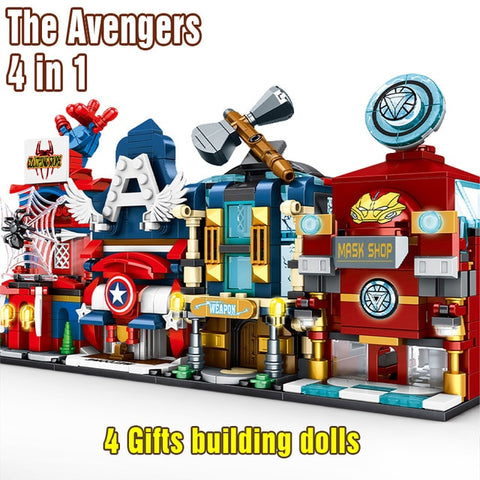 Image of Hot 4pcs Mickey Minnie Shop Store