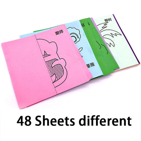 Image of 48pcs Children Cartoon DIY