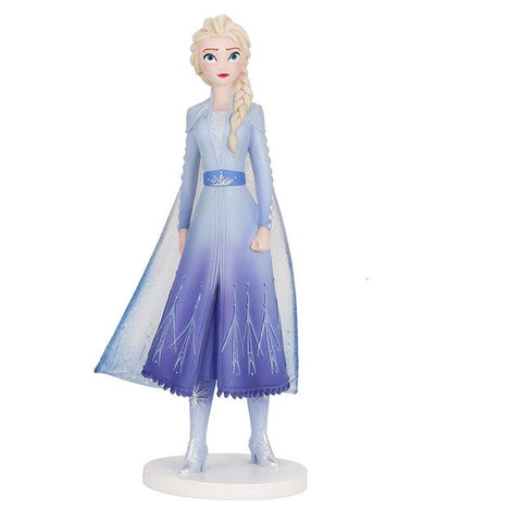 Image of Disney Cartoon Series 21Cm Frozen Princess Anna Elsa Doll Model