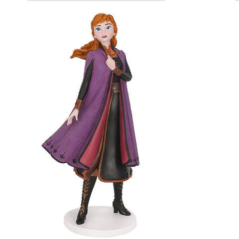 Image of Disney Cartoon Series 21Cm Frozen Princess Anna Elsa Doll Model