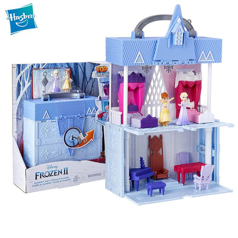 Image of Hasbro Frozen 2 Anna Elsa Dream Castle Portable Lift House