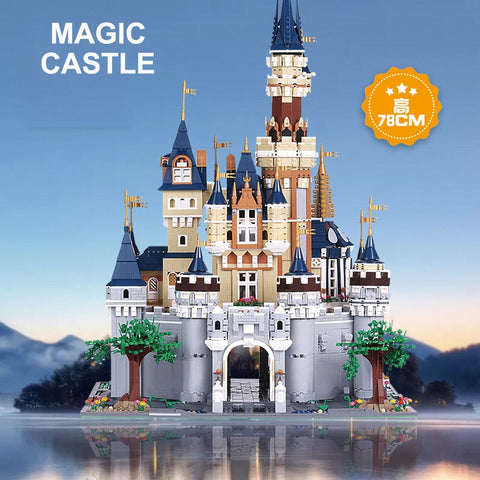 Image of Disney's Castle City Set Model Building Blocks bricks