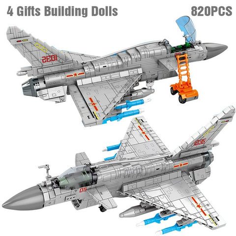 Image of SEMBO High-Tech Creator Police Military Armed Helicopter Building Blocks