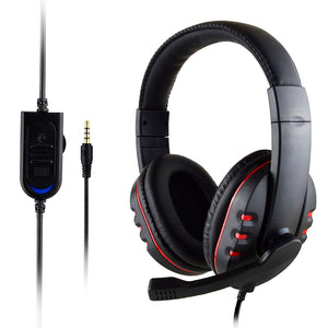 Wired  gaming Headset earphones with Microphone Headphones for PS4 games