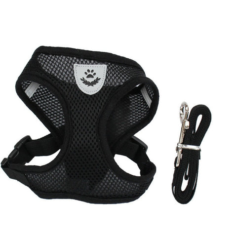 Image of Cat Dog Adjustable Harness Vest