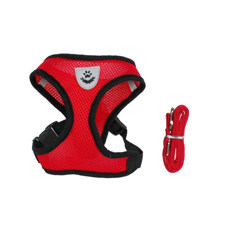 Image of Cat Dog Adjustable Harness Vest