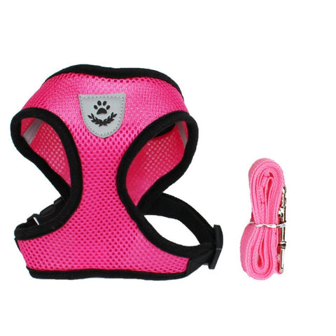 Image of Cat Dog Adjustable Harness Vest