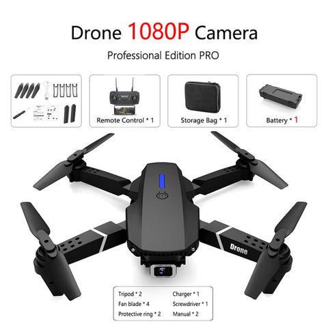 Image of RC Dron Quadcopter with 4K/1080P