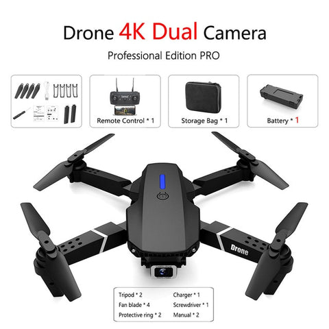 Image of RC Dron Quadcopter with 4K/1080P