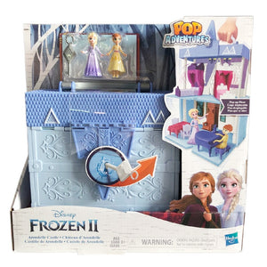 Hasbro Disney Frozen 2 Movie Series Aisha's Castle Portable Lifting Big House Children's Toy Gift