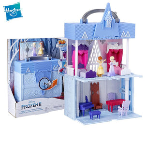 Hasbro Frozen 2 Anna Elsa Dream Castle Portable Lift House